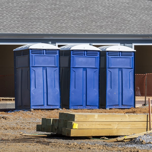 what is the maximum capacity for a single portable restroom in Nokomis Wisconsin